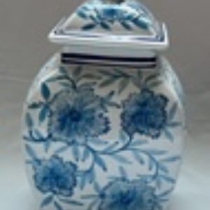 FLORERO C/TAPA 16X16X26CM
