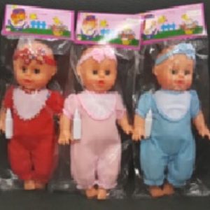 MUÑECA 14" C/MUSICA EN FUNDA