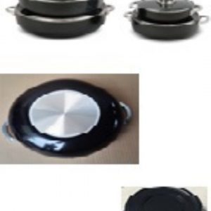 LACOCINERA CALDERO NGR C/TAPA CRIST 30CM