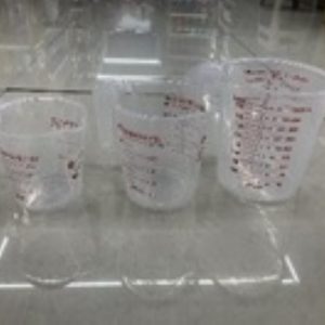 JARRA PLASTICA MEDIDORA 9.7X9CM 250ml 8oz