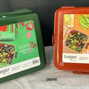 BAGER LONCHERA PLAST COLORES C/DIVISION