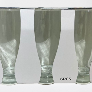 ENESTILO SET VASO CRIST 7X16CM 6/1 CLEAR