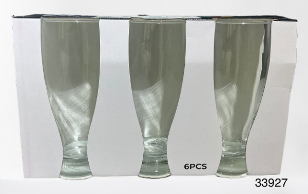 ENESTILO SET VASO CRIST 7X16CM 6/1 CLEAR
