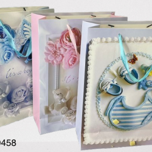 BOLSA DE REGALO BEBES 30X40X12CM