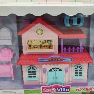 SET VILLA C/ACCESORIOS CAJA