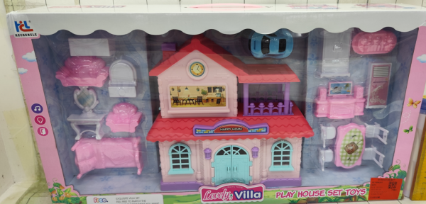 SET VILLA C/ACCESORIOS CAJA