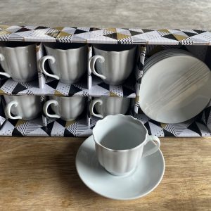 SET DE CAFE 12/1 160ML