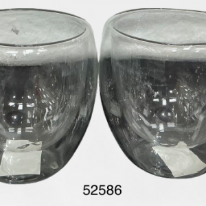 POZUELO CRISTAL DOBLE FONDO 9X9XCM