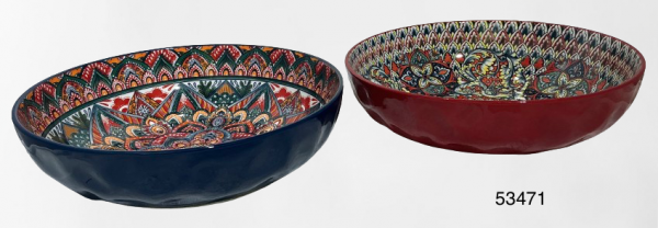 FUENTE 10"C/DISENO INDU AZUL/ROJO