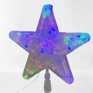 ESTRELLA NAVIDAD C/LUZ 23CM