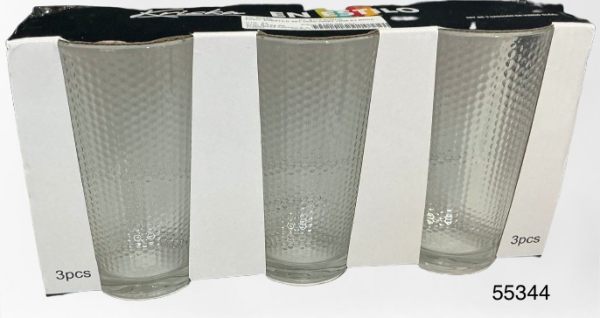 ENESTILO SET VASO CRIST 12OZ 3/1 BROC