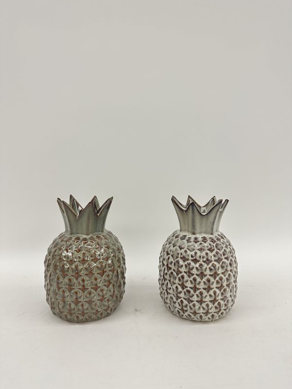 PIÑA DE CERAMICA 12.5X12.5X18.5CM