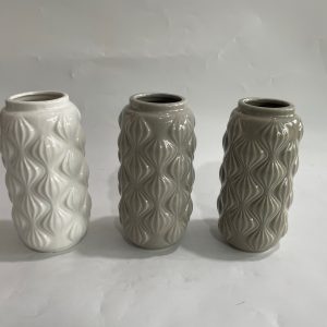 FLORERO DE CERAMICA 10X10X20CM