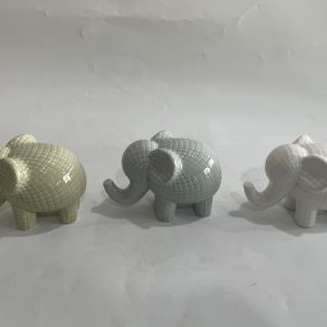 ADORNO ELEFANTE CERAMICA 25X15X16CM