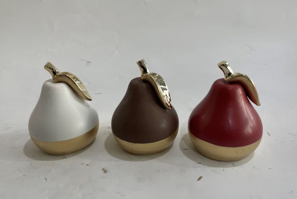 PERA DE CERAMICA 3COL 8X8X11CM B/M/R