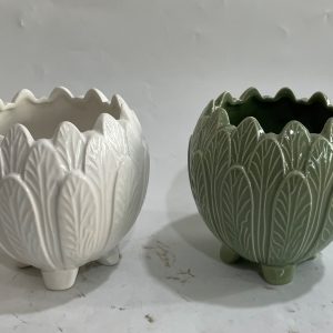 FLORERO DE CERAMICA 15X15X15.5CM