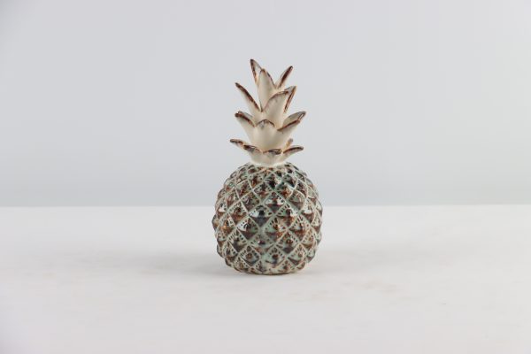 PIÑA DE CERAMICA 8.5X8.5X16CM