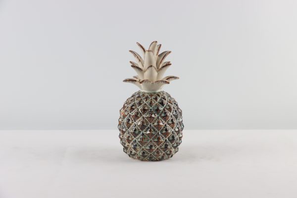 PIÑA DE CERAMICA 13.5X13.5X24CM