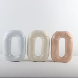 FLORERO OVALADO 19X7X25.5CM