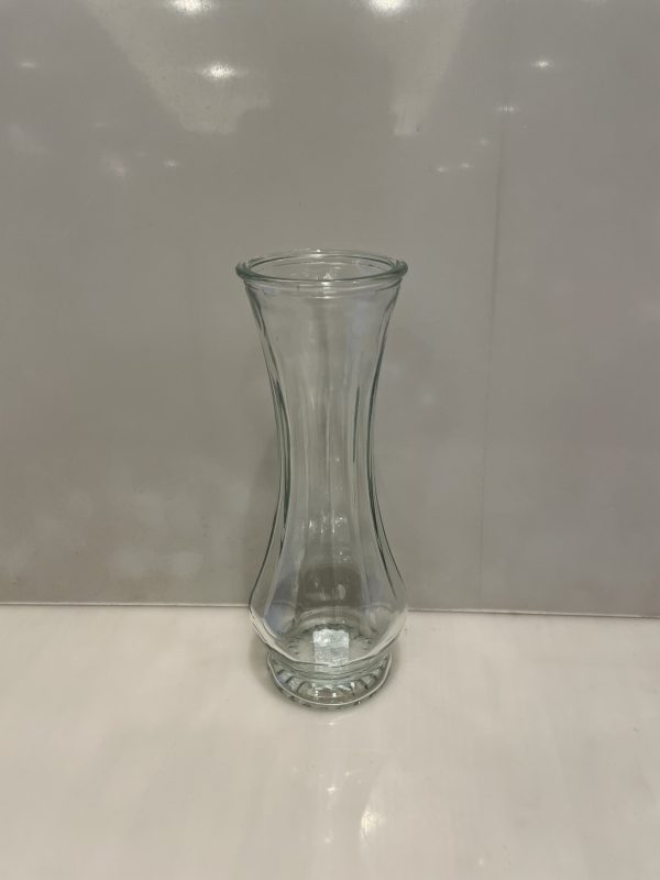 FLORERO SOLITARIO CRISTAL 8.5X22.5CM
