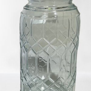 FRASCO CRISTAL BROCADO C/TAPA 13.6X29.5CM