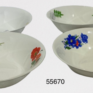 FUENTE 7" C/FLORES