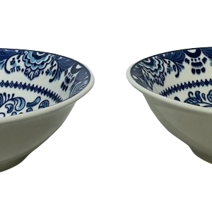 FUENTE DE PORCELANA DIS AZUL 18X5.5CM