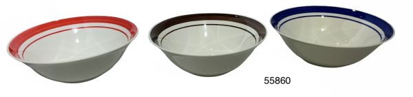 FUENTE DE PORCELANA BORDE COL 17.5X5.5CM