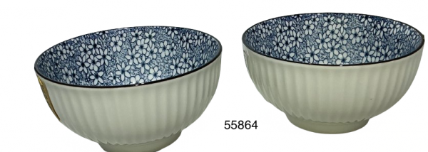 FUENTE DE PORCELANA FLORESITAS 13X6.5CM