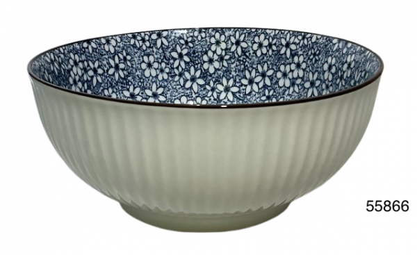 FUENTE DE PORCELANA FLORESITAS  21X9CM