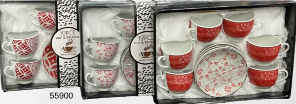 SET TAZA C/PLATILLO C/DIS 12/1 CAJA