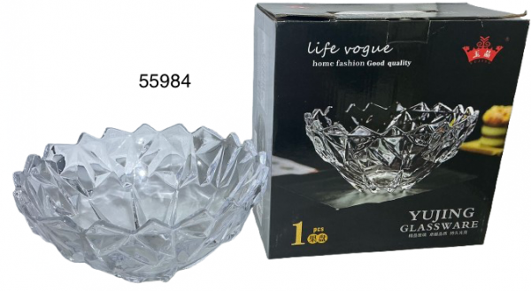 FUENTE CRISTAL 24X11CM