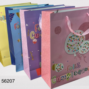 BOLSA P/REGALO HBD 30X40X12CM