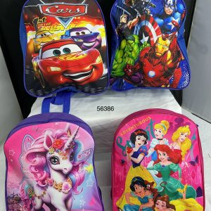 MOCHILA C/DISEÑO 12" 24.5X8.5X29CM