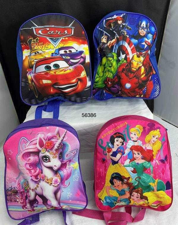 MOCHILA C/DISEÑO 12" 24.5X8.5X29CM