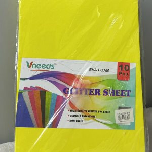 VNEEDS SET PAPEL EVA AMARILLO 20X30CM 10/1