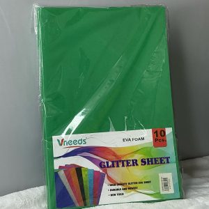VNEEDS SET PAPEL EVA VERDE 20X30CM 10/1