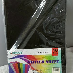 VNEEDS SET PAPEL EVA NEGRO 20X30CM 10/1