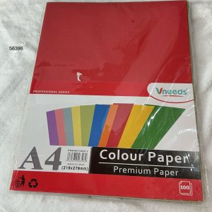 VNEEDS SET PAPEL COLORES 8.5X11" 100/1