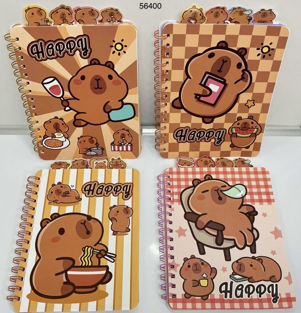LIBRETA C/DISEÑO 21X16CM 80/1