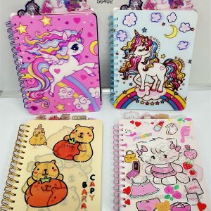 LIBRETA C/DISEÑO 21X14.5CM 120/1
