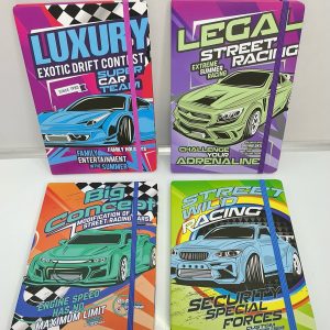 LIBRETA C/DISEÑO 14.5X21CM 80/1