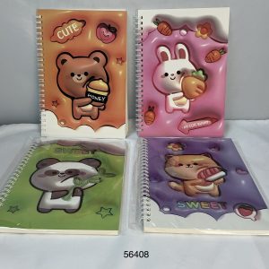 LIBRETA C/DISEÑO 21X14.5CM 60/1
