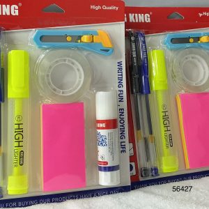 SET UTENSILIOS ESCOLARES BLISTER 7/1