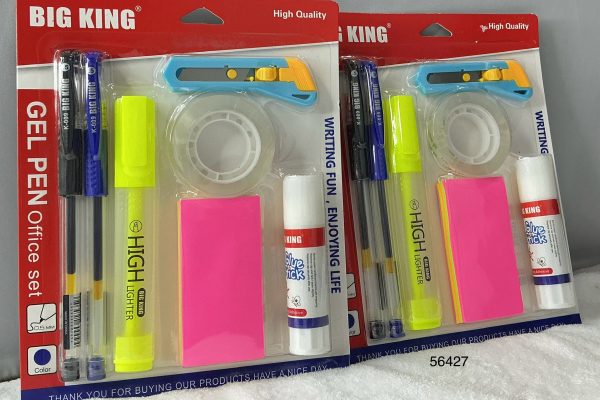 SET UTENSILIOS ESCOLARES BLISTER 7/1
