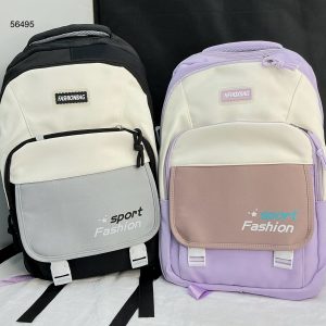 MOCHILA C/DISEÑO 17.5" 45X28.5X13CM