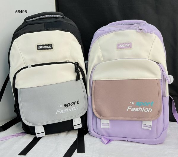MOCHILA C/DISEÑO 17.5" 45X28.5X13CM