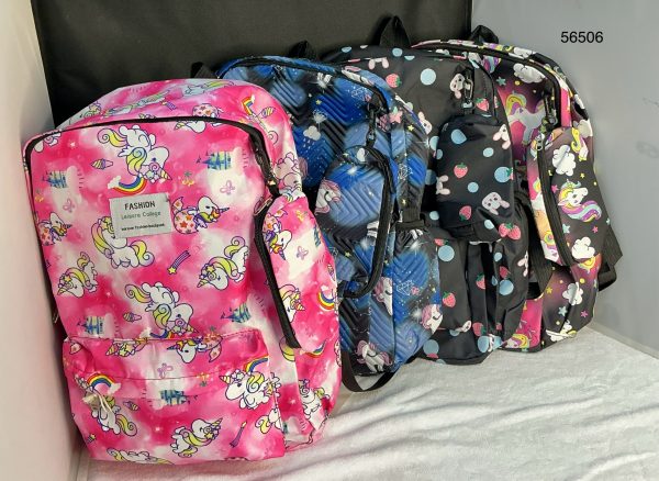 MOCHILA C/DISEÑO 40X29X12CM