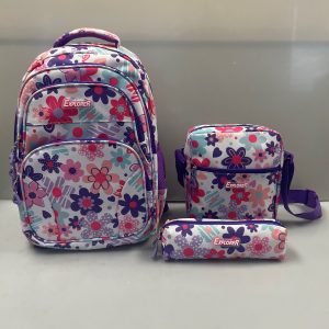 EXPL SET P/H MOCHILA 16" C/LONCHERA+ESTUCHE