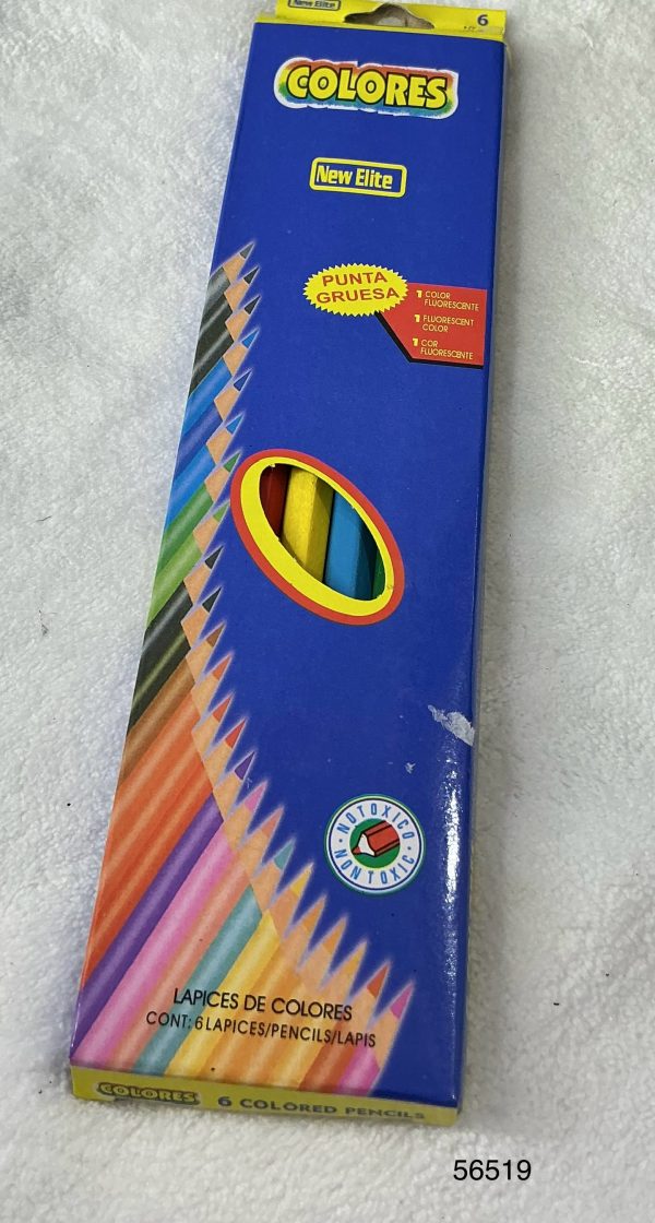 SET LAPIZ DE COLOR 7" 6/1
